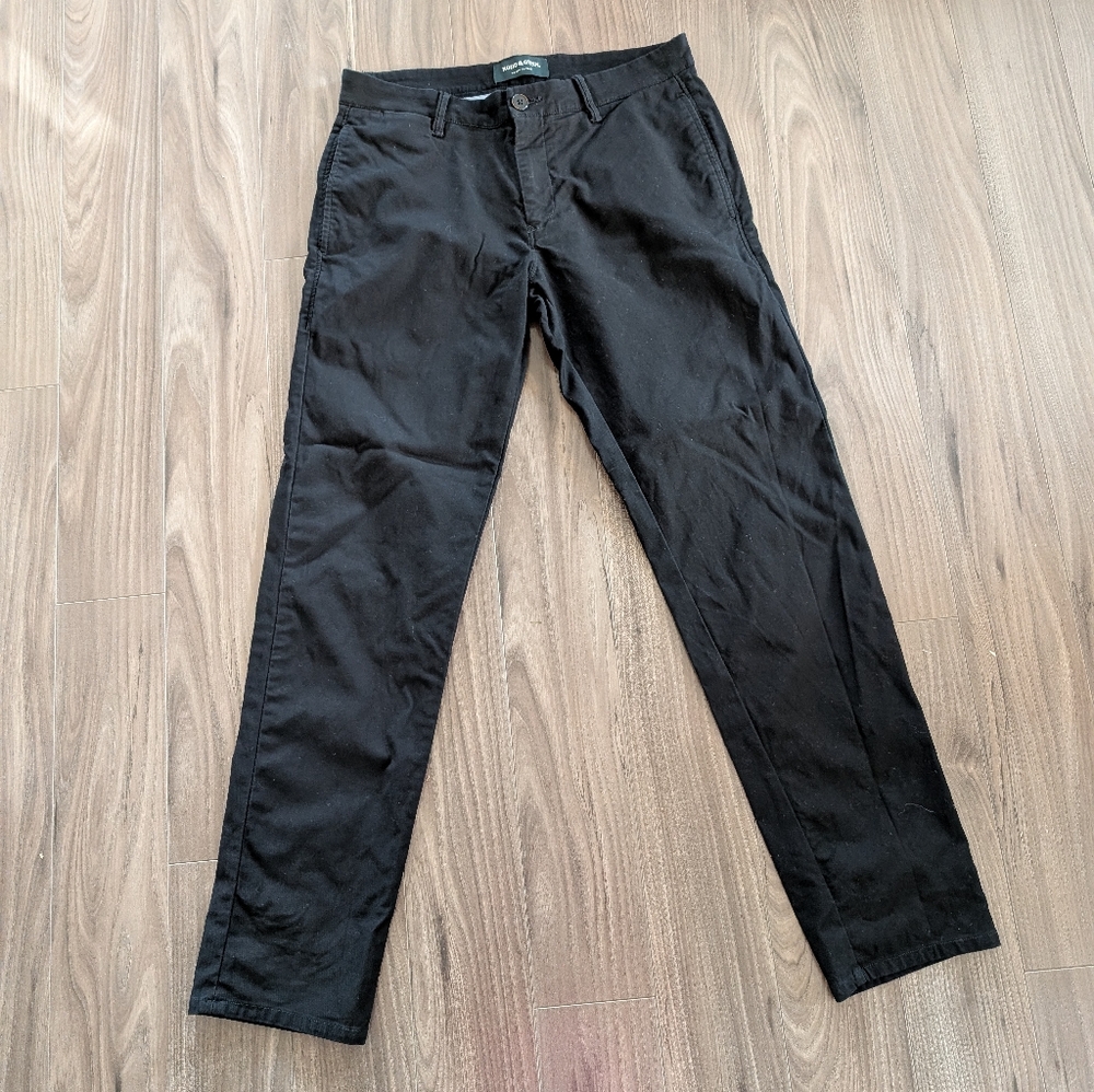 Rodd & Gunn Men's Black Thick Pants (Size 32x30)